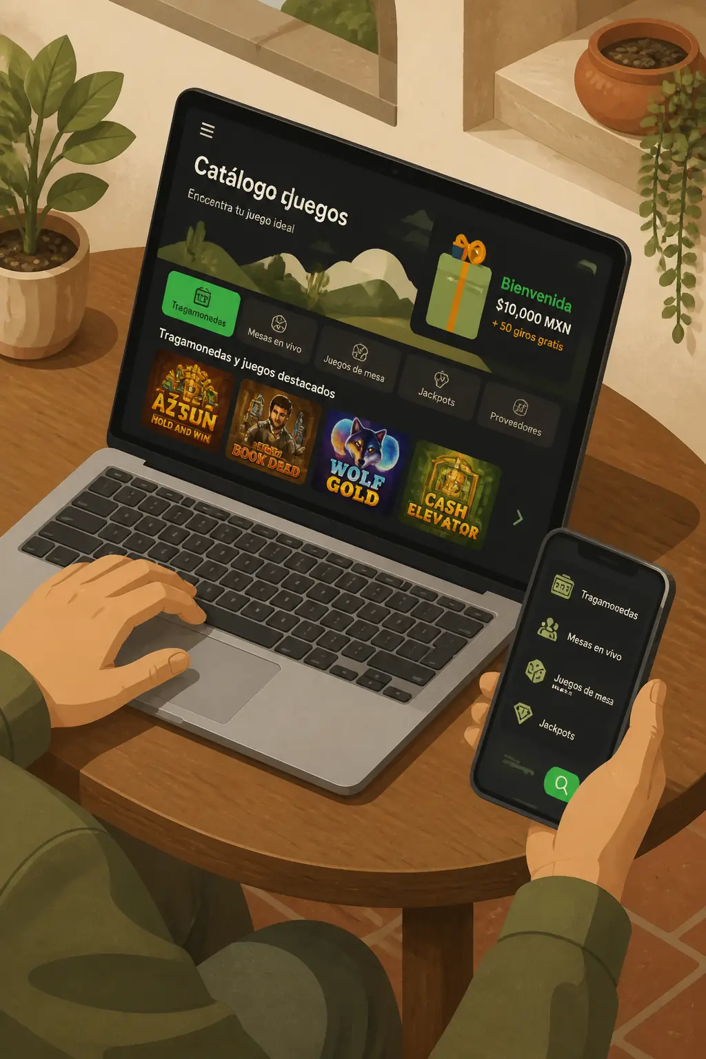 Juegos y tragamonedas de Ares Casino en México visual guide for Ares Casino
